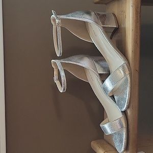 Silver heels